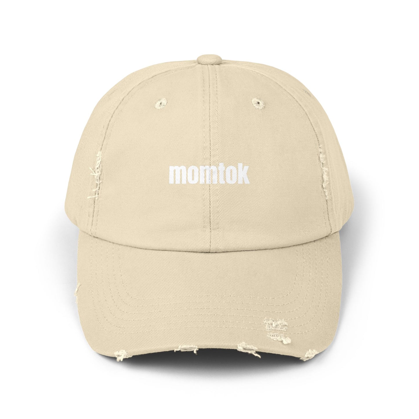 MOMTOK Distressed Cap