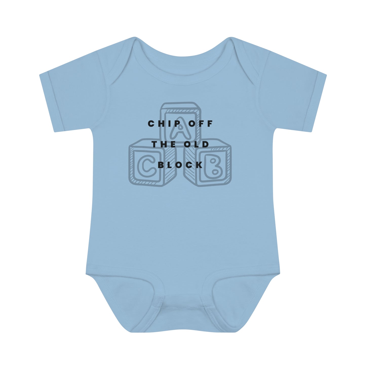 CHIP OFF THE OLD BLOCK Onesie