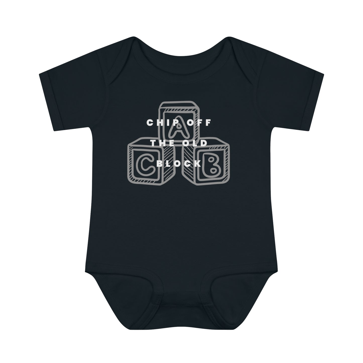 CHIP OFF THE OLD BLOCK Onesie