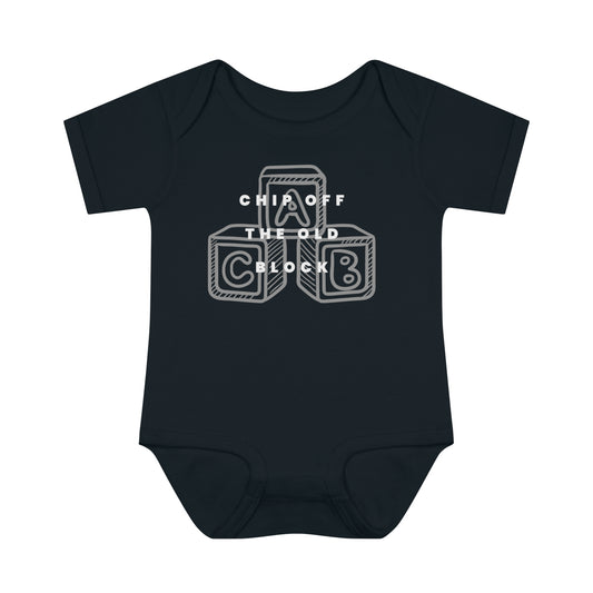 CHIP OFF THE OLD BLOCK Onesie